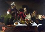 欧洲12-19世纪油画三_CARAVAGGIO - The Supper at Emmaus